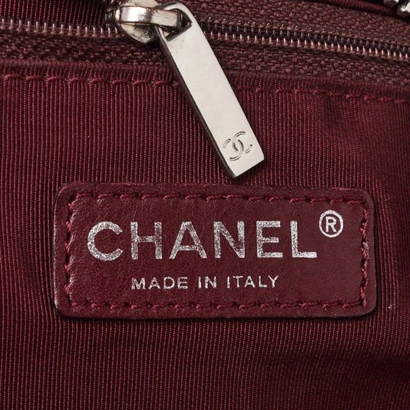 Chanel Black Lambskin Leather Astrakhan Bowling Bag - Picture 6 of 12